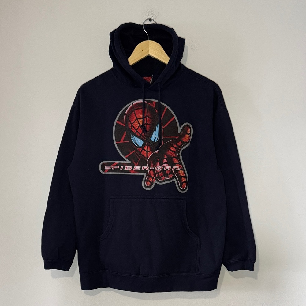 Vintage Spiderman The Movie Hoodie / Marvel / 2002 / Small
